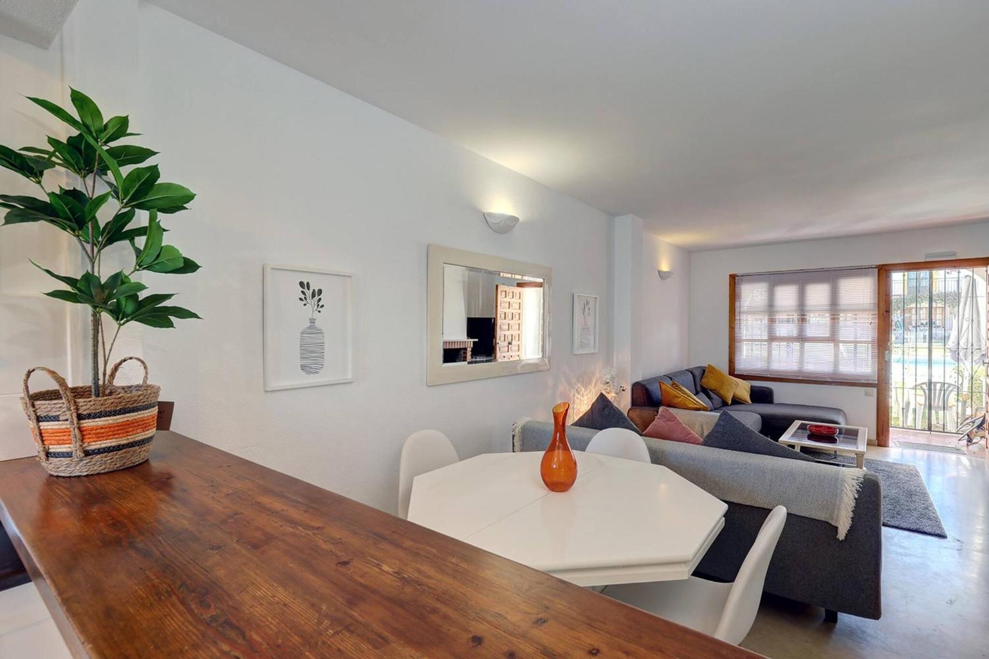 042 Classic 2 Bed Andalusian Townhouse 500M From Beach Mijas Extérieur photo