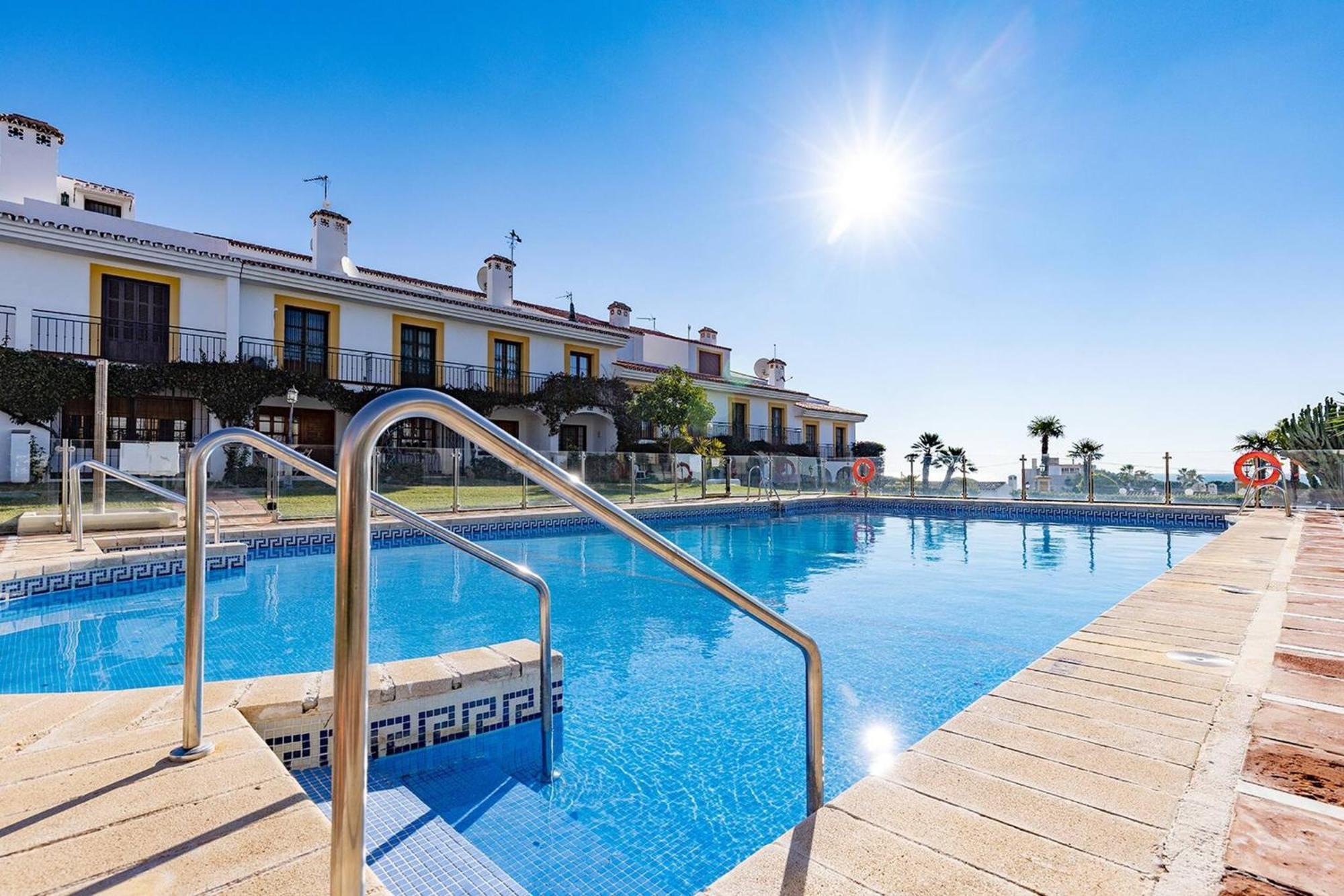 042 Classic 2 Bed Andalusian Townhouse 500M From Beach Mijas Extérieur photo